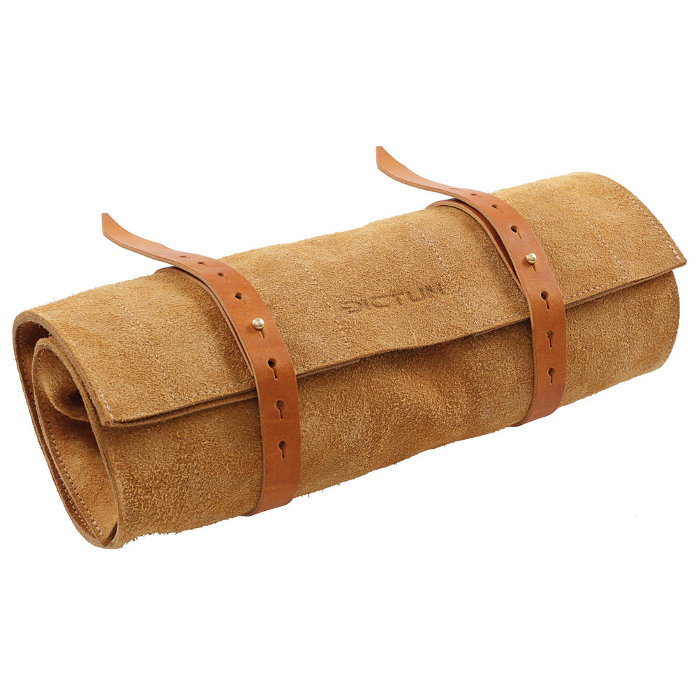Leather Tool Roll Deluxe, 6 Pockets