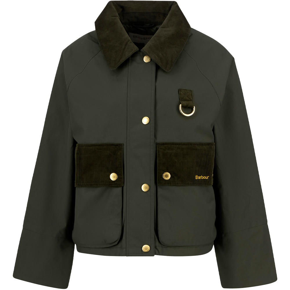 Barbour »Phoebe« Ladies' Jacket olive/brown 34 827355/34