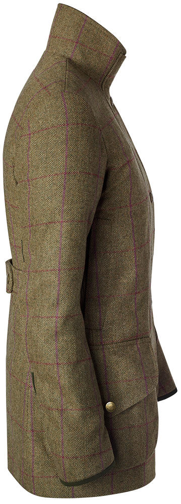 Silverdale Tweed Competition Veste Mixte, Vert à Carreaux Silverdale Tweed Competition Veste Mixte, Vert à Carreaux
