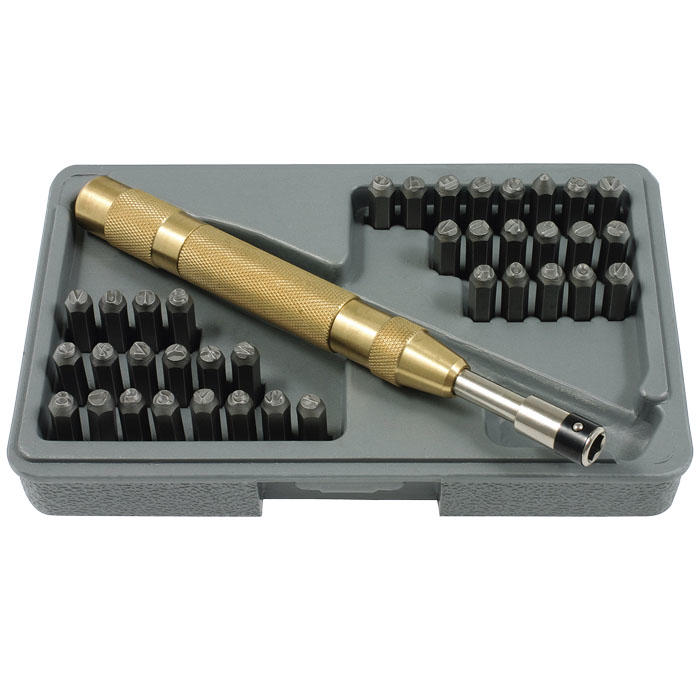 Automatic Punch Set with 26 Letters and Numbers