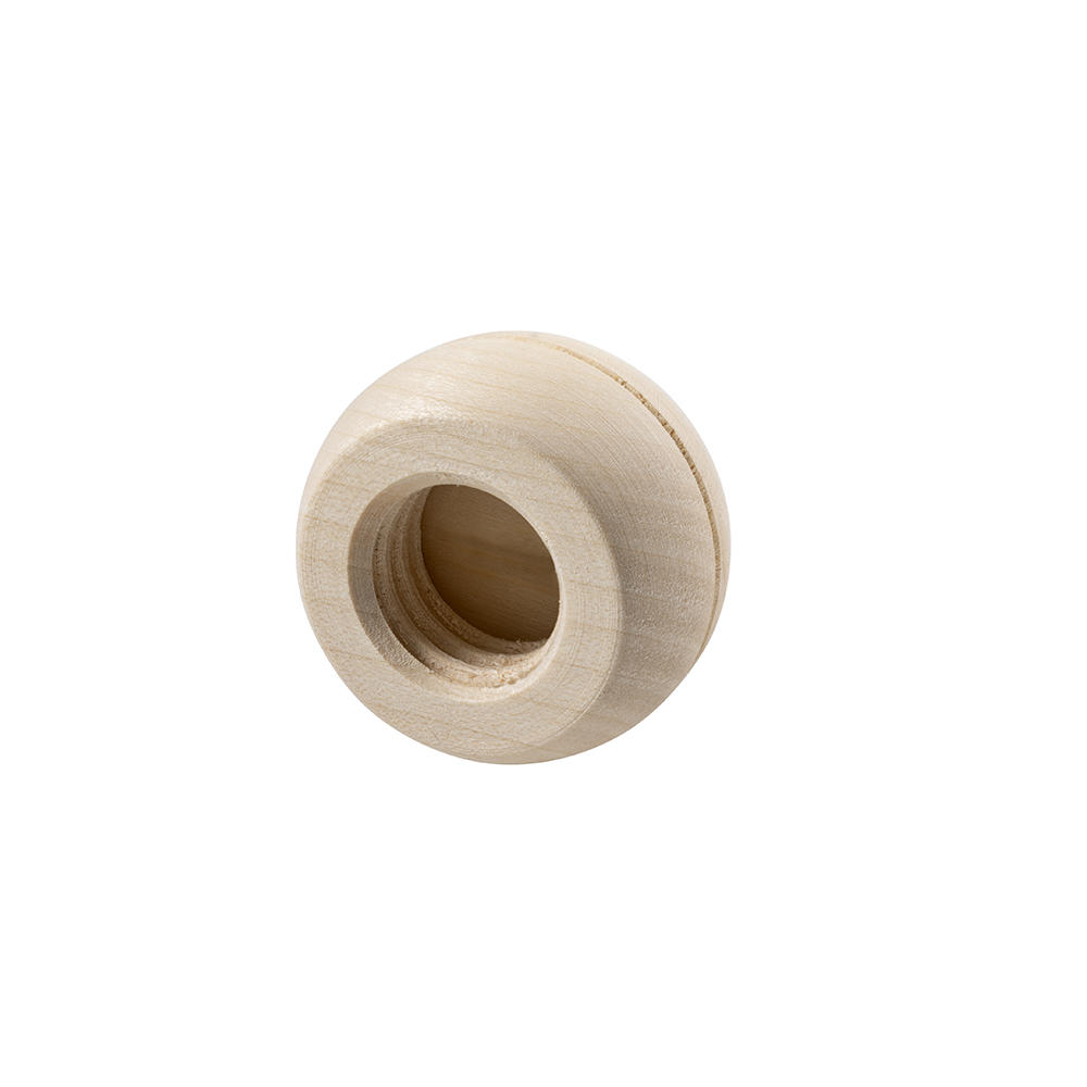 Kugelmutter, Ahorn, Gewinde Ø 19 mm