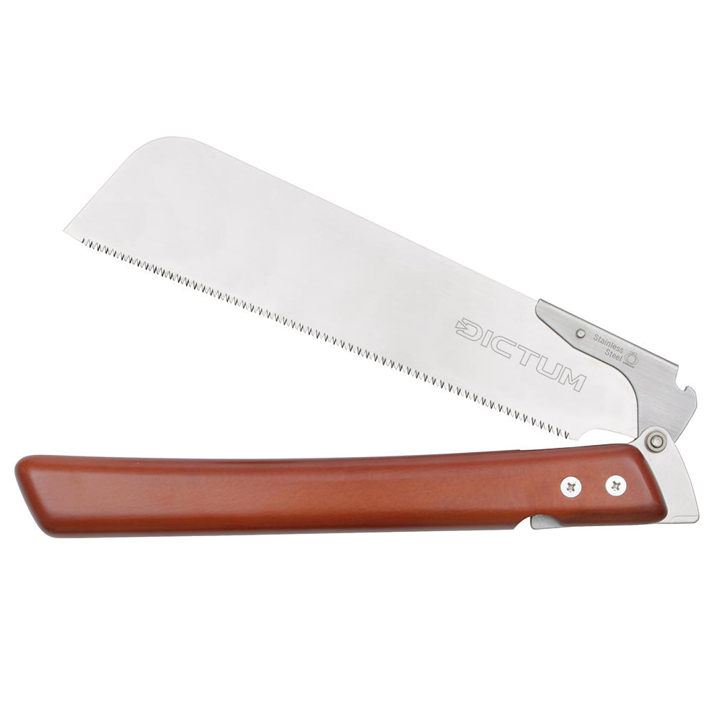 DICTUM® Robusuta® Folding Saw, Kataba Super Hard, Stained Beechwood Handle