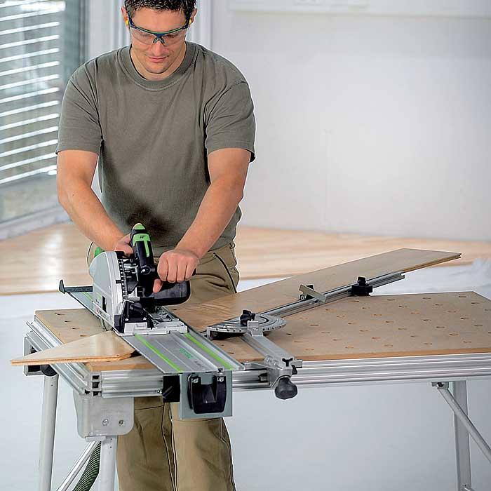 Festool Piano multifunzione MFT/3 + 2 Morsetti FSZ 120