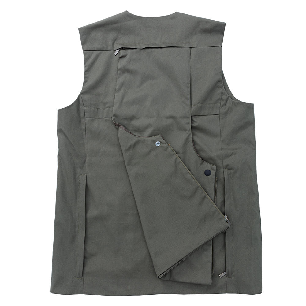 Purdey Men's Shooting Vest, Khaki