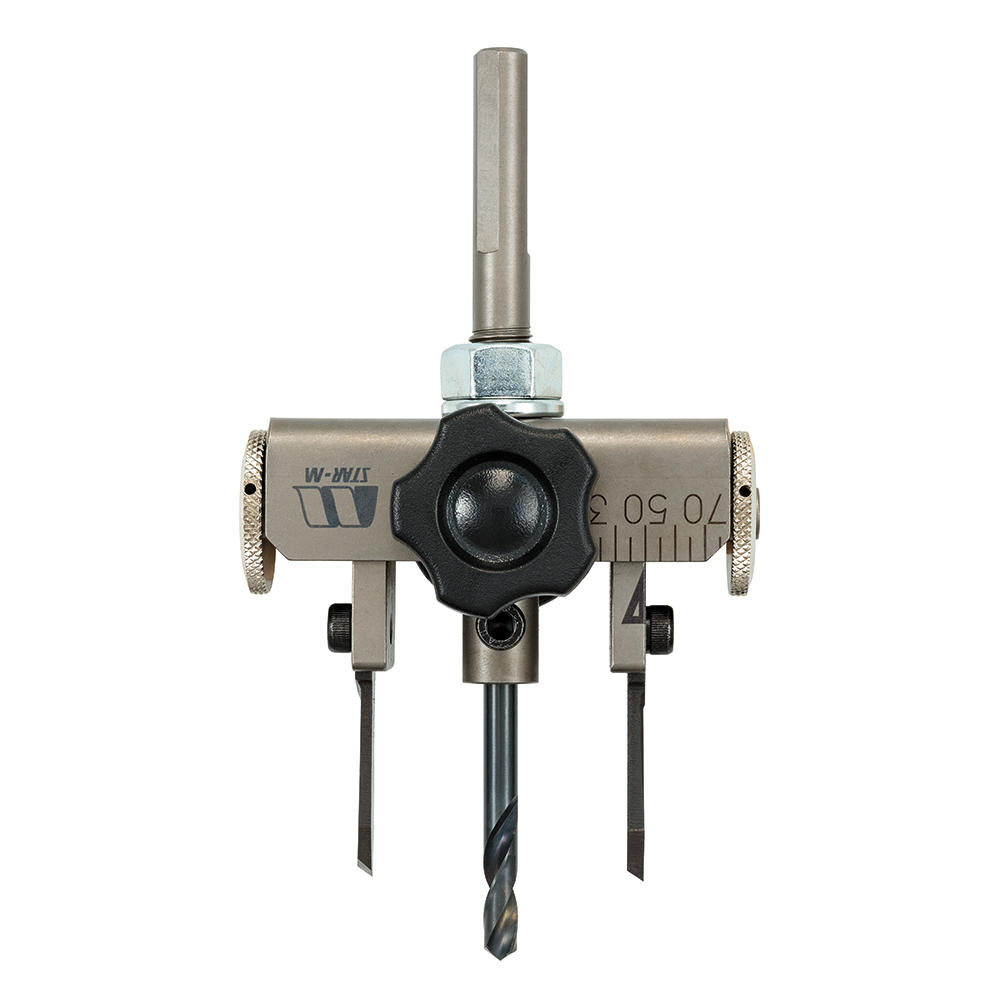 Star-M® Quickly Adjustable Circle Cutter Ø 25-75 mm