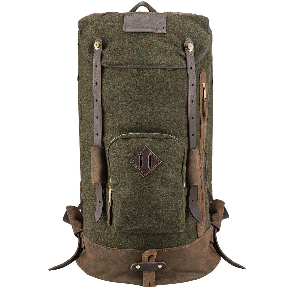 Sac à dos de chasse en loden » Ortler «, vert