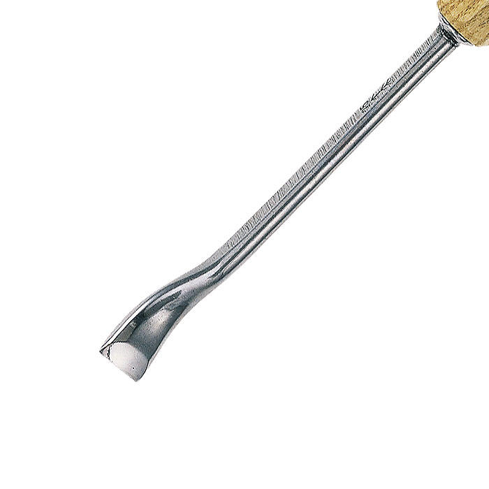 Pfeil® Carving Tool, Gouge, Back Bent, Inside Bevel, Sweep 25 / 6 mm