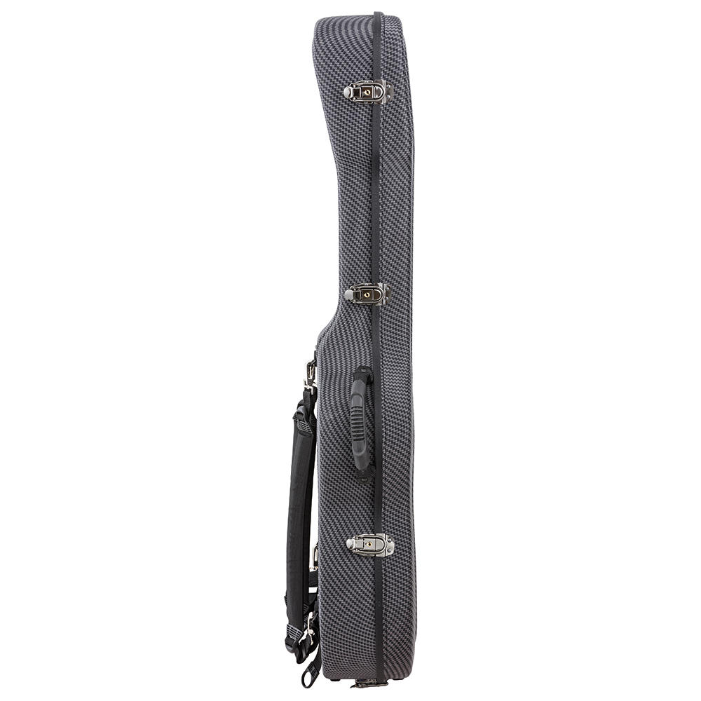 Jakob Winter® Shaped Case, Classical Guitar, Carbon Design/grey