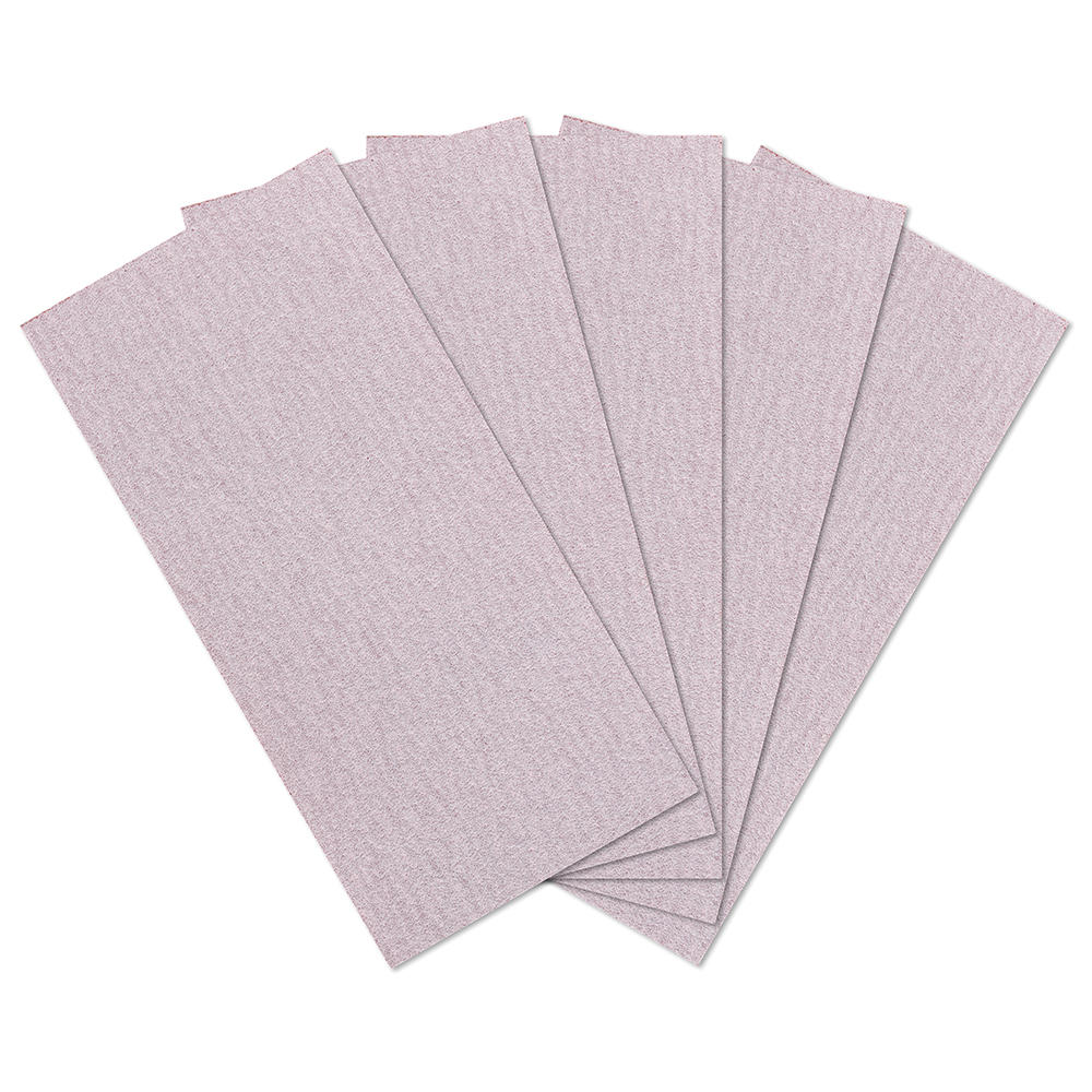 Abrasifs de rechange pour bloc de ponçage en bois dur, 5 pièces, grain 320