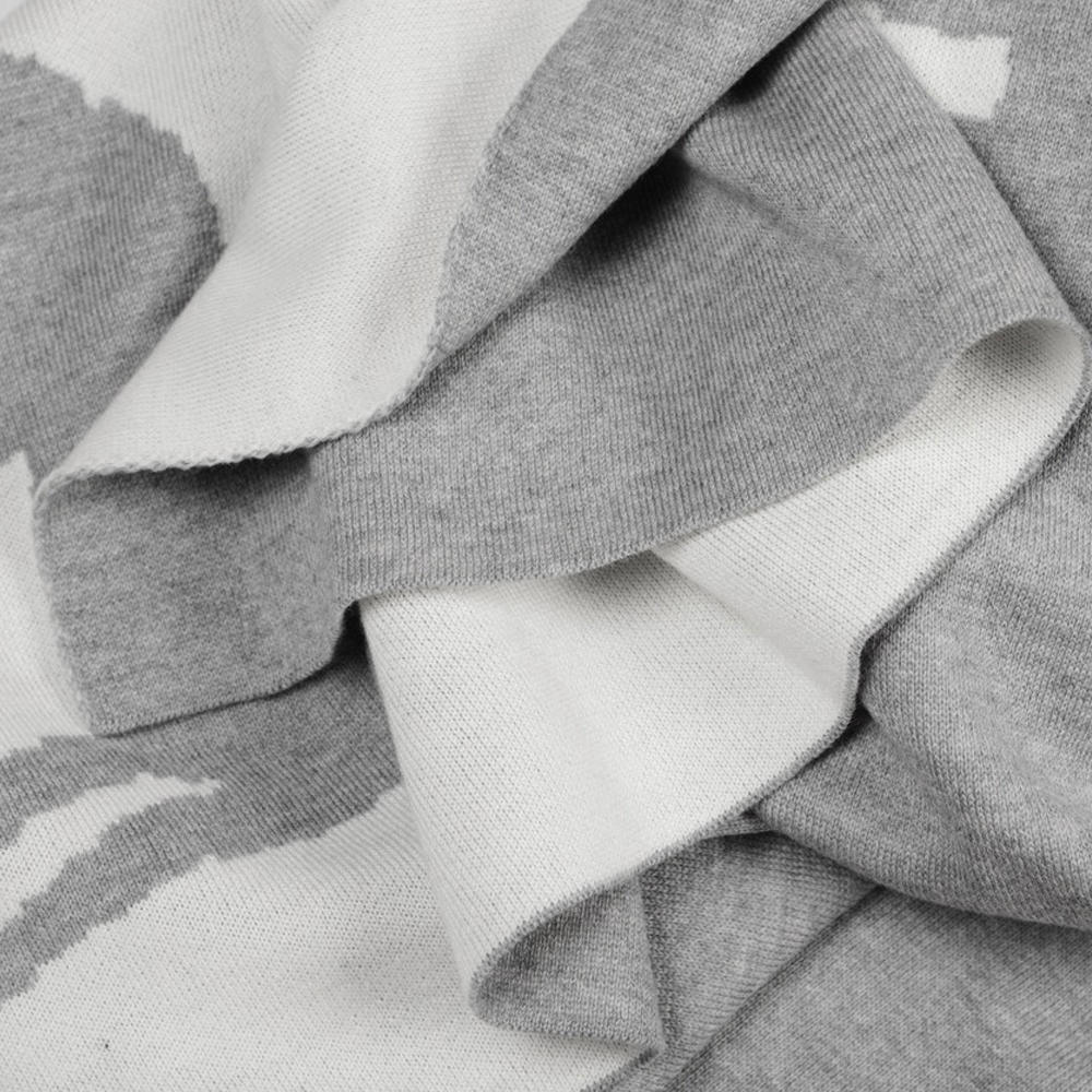 Couverture Lenz & Leif » Dog « gris/blanc, 180 x 140 cm