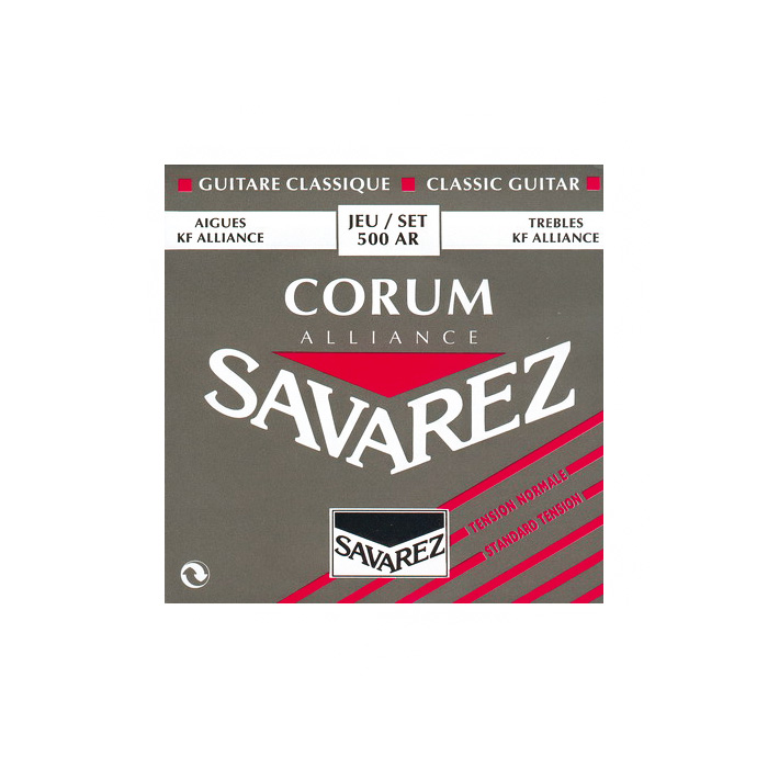 Cordes Savarez Corum Alliance, guitare, tension forte, 500 AJ