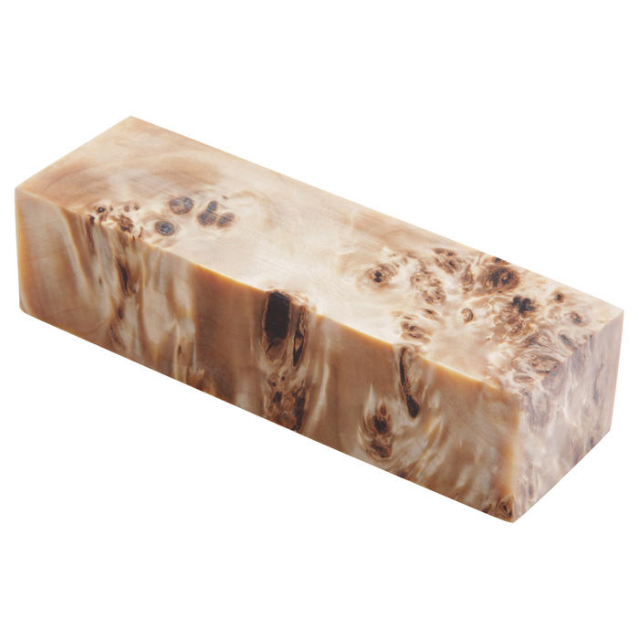 Veine de peuplier stabilisée Raffir®, couleur nature