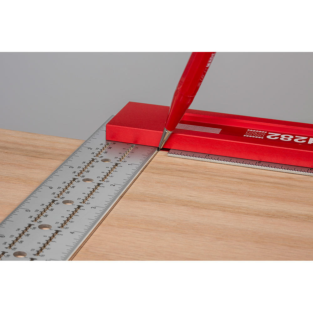 Squadra di precisione 90° in acciaio inossidabile Woodpeckers®, modello 1282