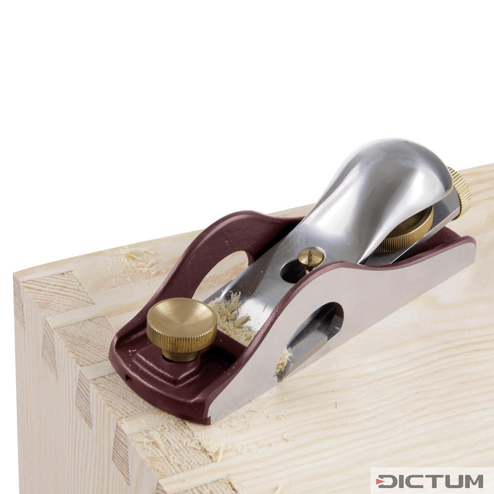 DICTUM® Einhand-Simshobel, verstellbares Hobelmaul, SK4-Eisen
