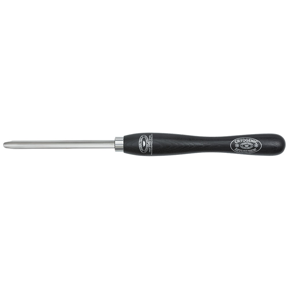 Crown® »European-style« Spindle Gouge, M2-HSS Cryogenic, Blade Width 9 mm