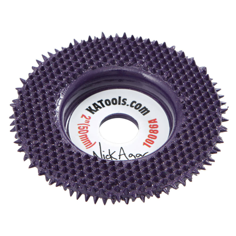 Disque à râper plat au carbure King Arthur's Tools® Merlin2® jeu, extra grossier