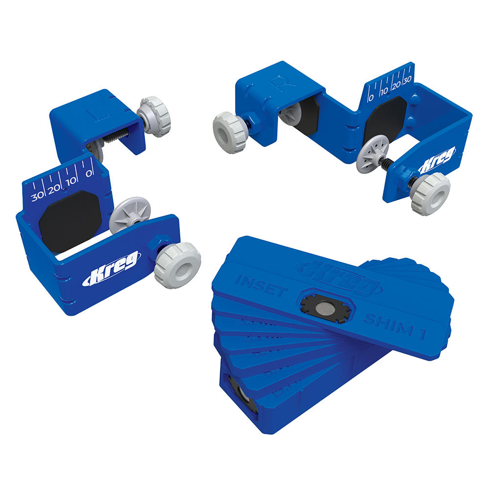 Kreg® Drawer Front Mounting Jig incl. Setup and Spacer Shims