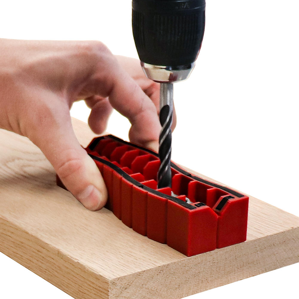 Gabarit de perçage Milescraft »DrillBlockPLUS«, métrique
