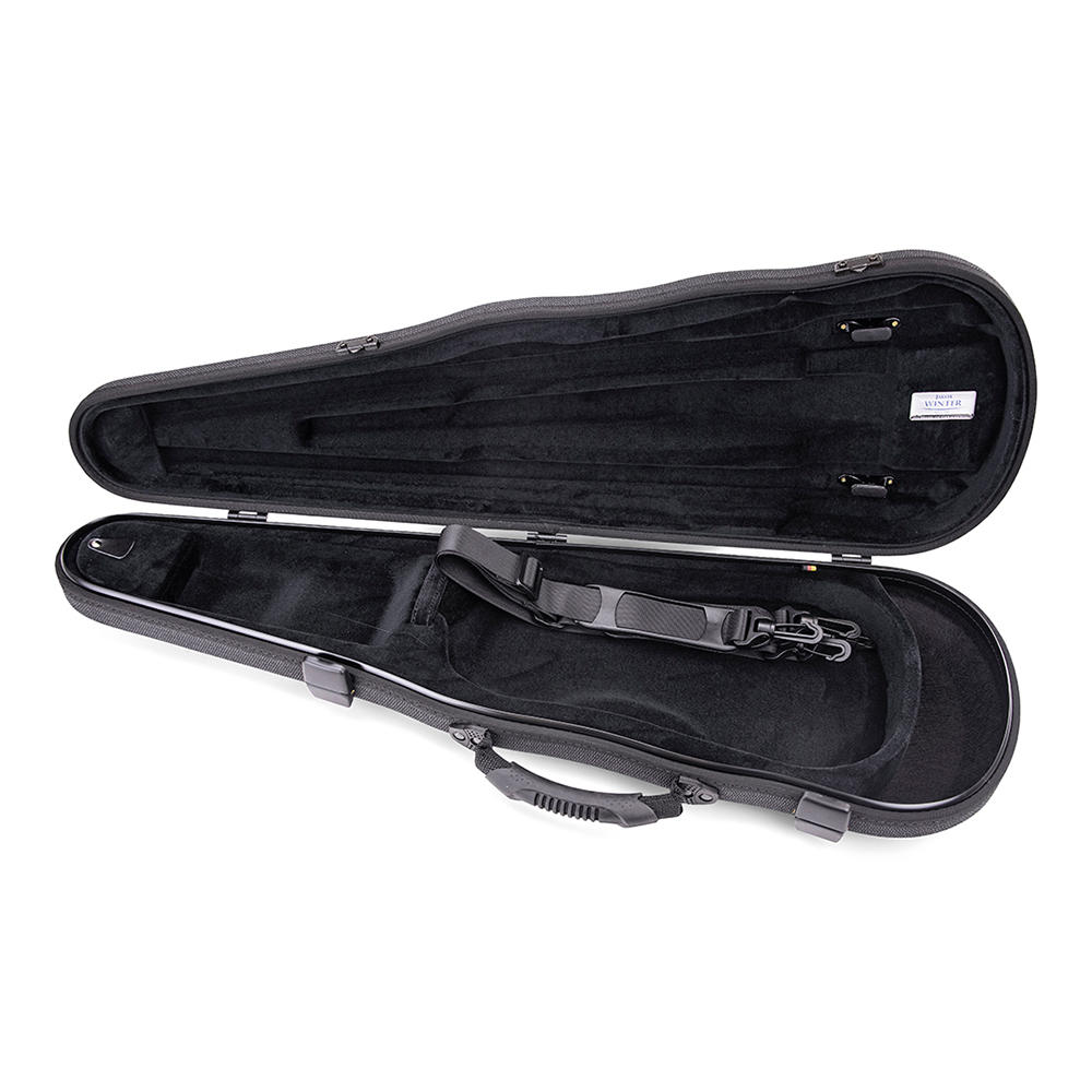 Jakob Winter® Formetui, Violin 4/4, grau/schwarz