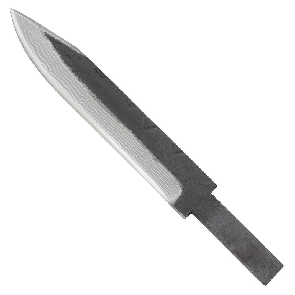 Damastklinge Clip-Point, 14-lagig
