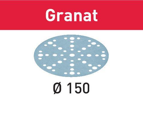 Festool Abrasive sheet STF D150/48 P240 GR/50 Granat, 50 Pieces