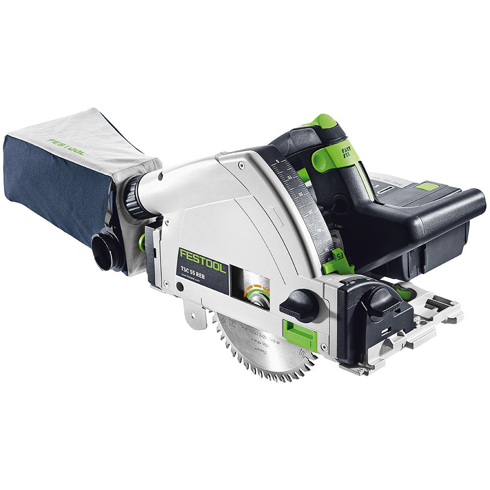 Sega ad affondamento a batteria Festool TSC 55 5,0 KEBI-Plus/XL-FS