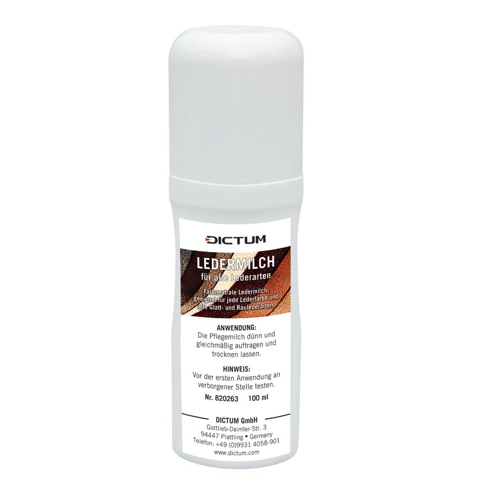 Lait de soin DICTUM® pour tous les types de cuirs