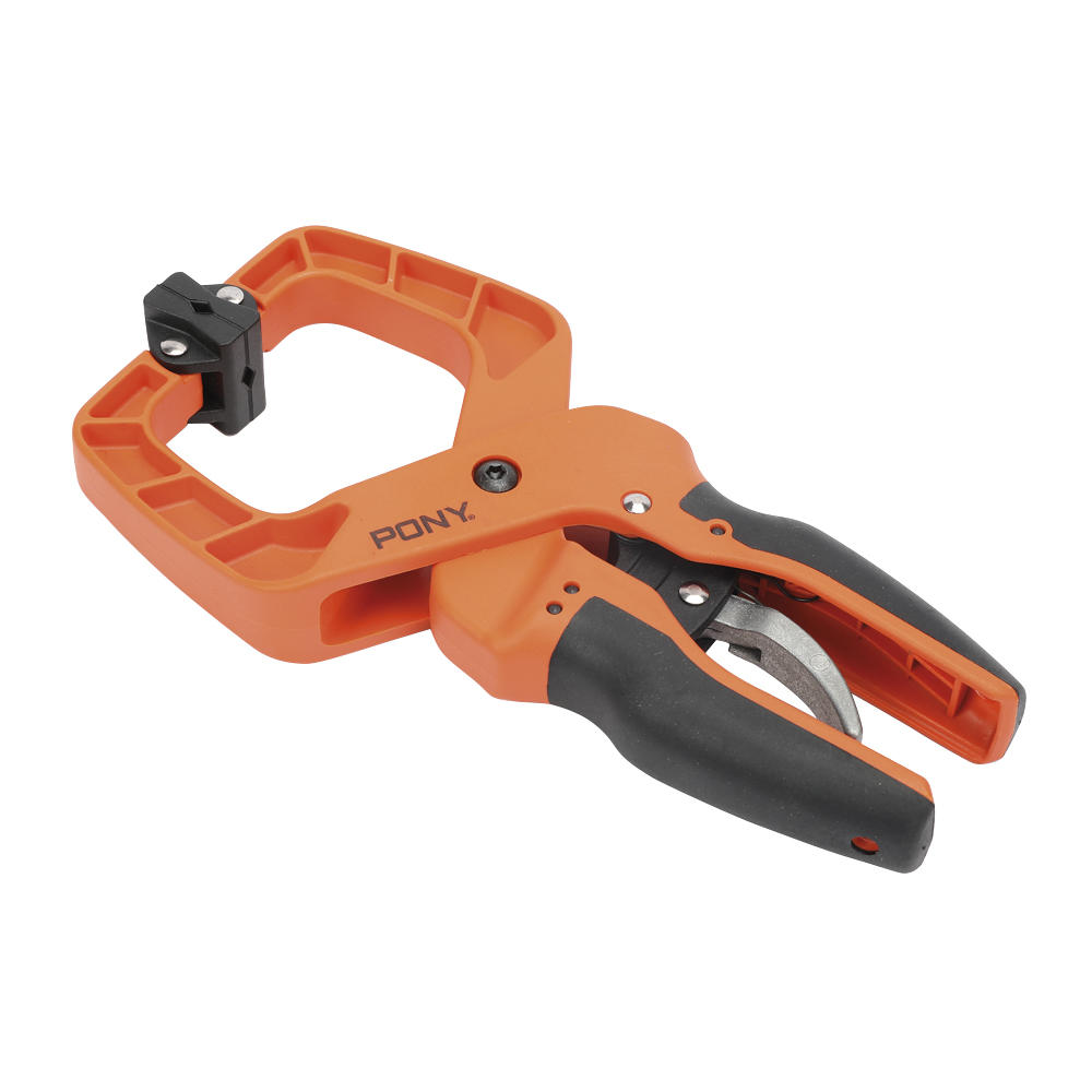 Pony® One-handed Lever Clamp, Throat Depth 60 mm, Clamping Capacity 50 mm