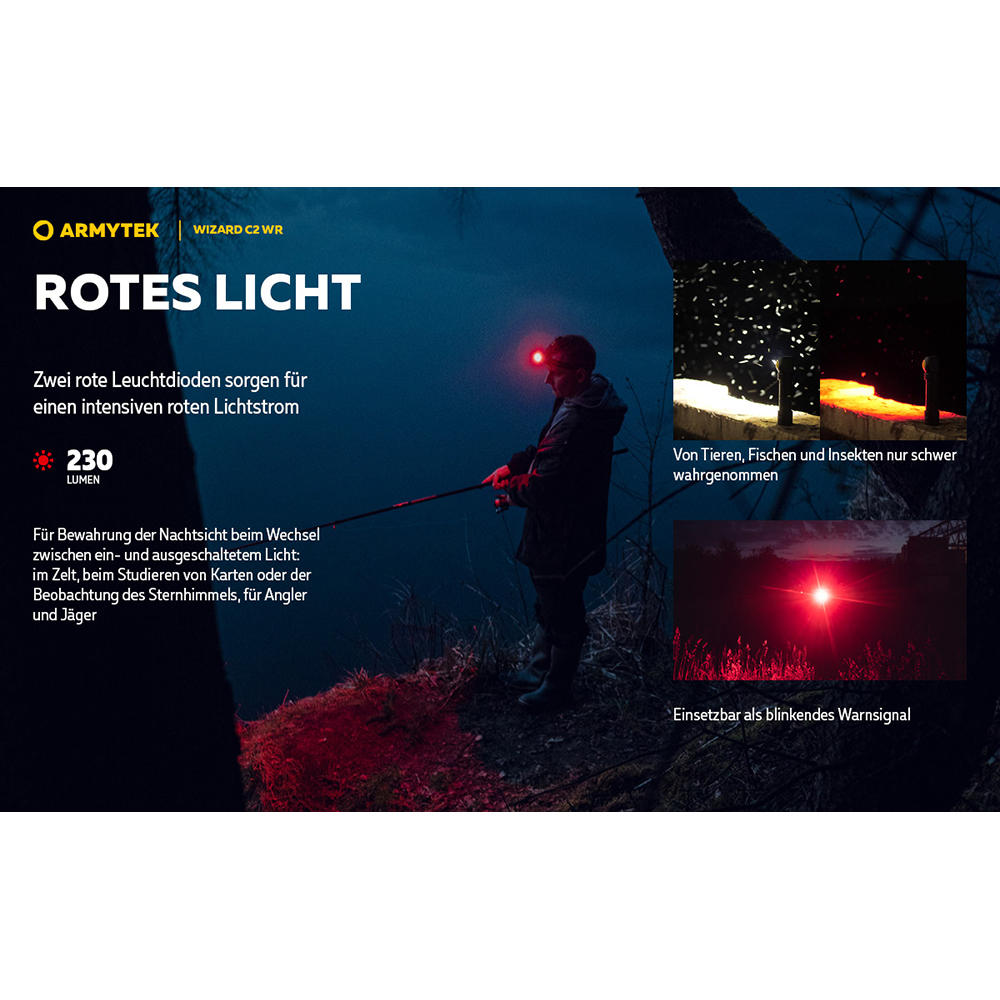 Armytek Wizard C2 WR White Taschenlampe, LED, 1100 lm 