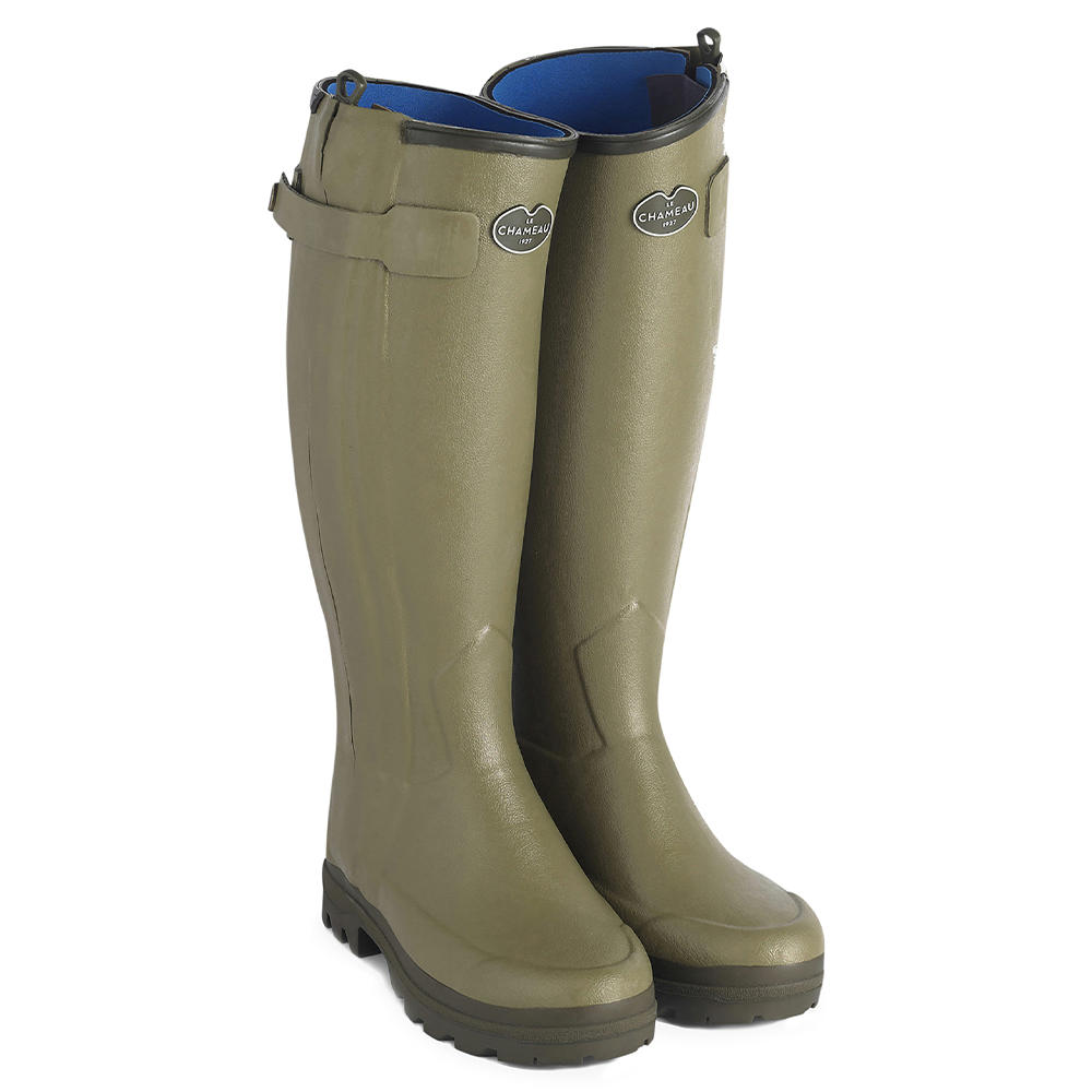 Le Chameau »Chasseur« Ladies Rubber Boots, Neoprene Lining
