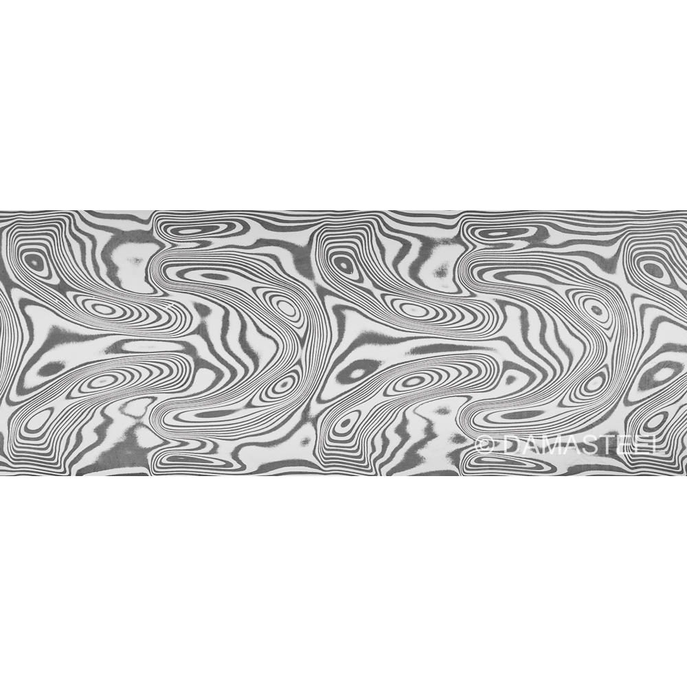 Damasteel® DS93X™ Damaszenerstahl  Thor™, 32 x 4 x 210 mm
