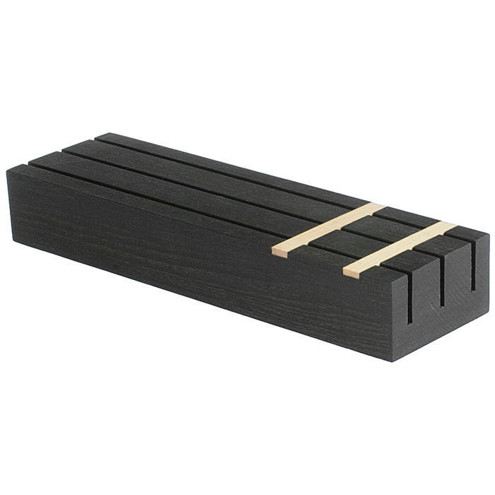 Porte-couteaux, hêtre thermique