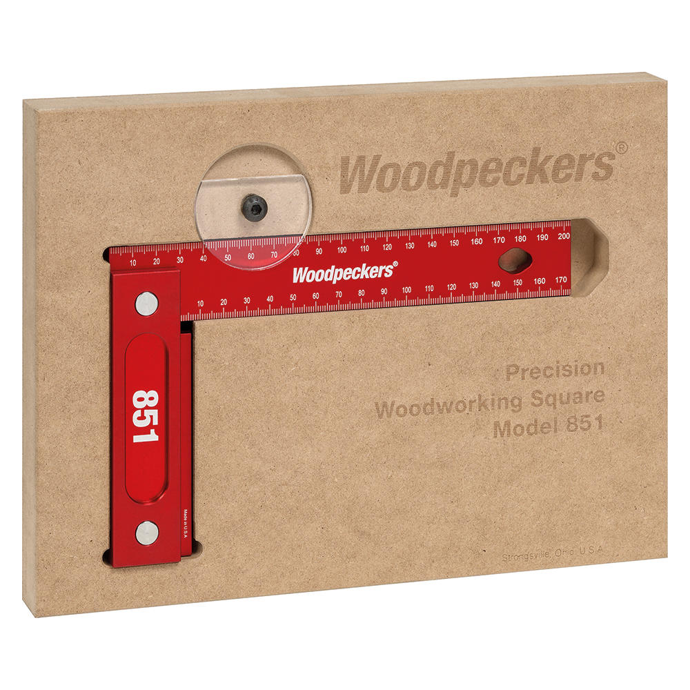Squadra di precisione da 90° Woodpeckers®, modello 851
