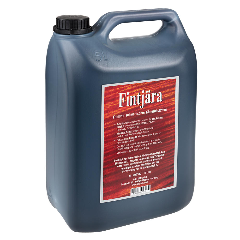 Fintjära® Feinster Kiefernholzteer, 5 l