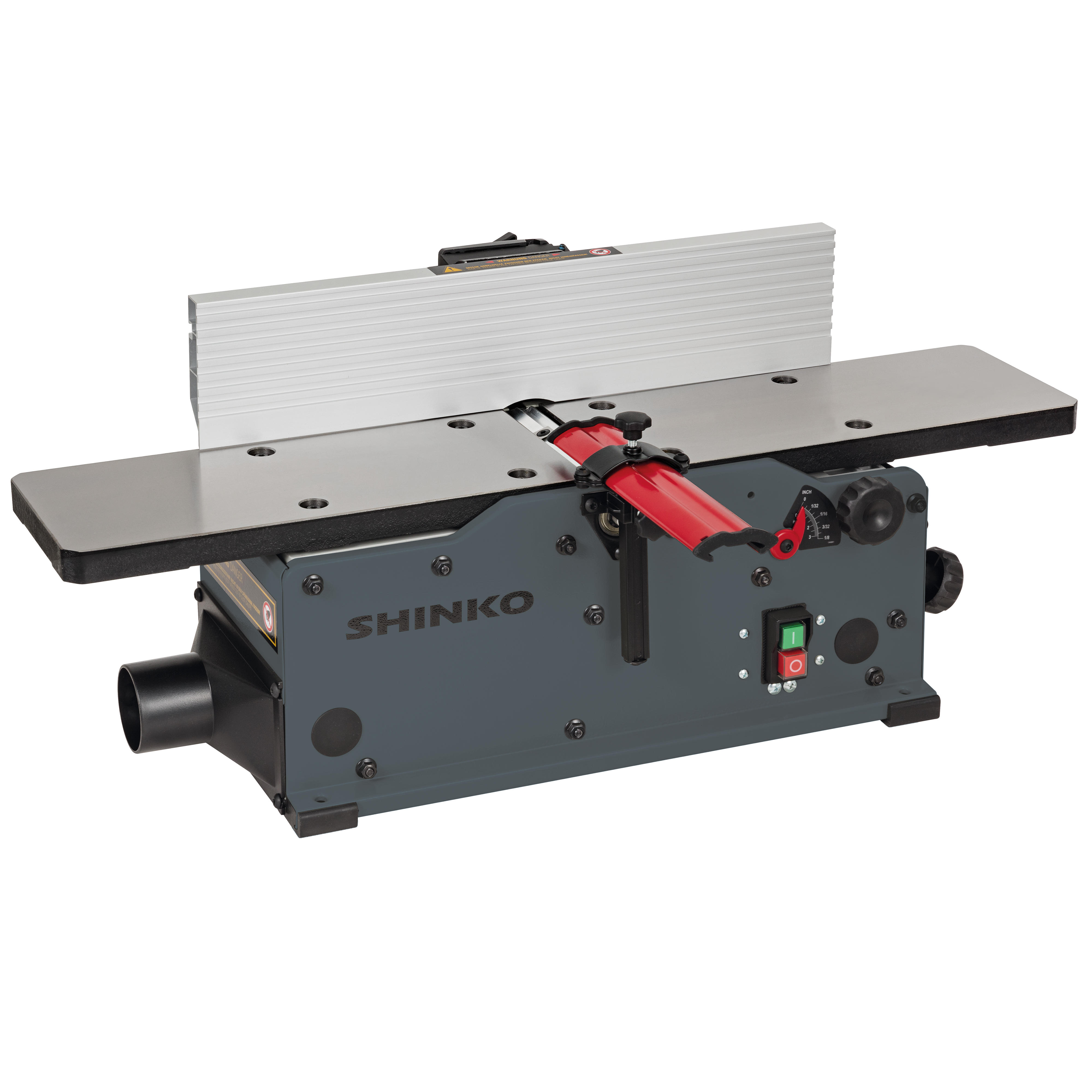 Shinko® Abrichthobelmaschine AH150s, Tische aus Gusseisen