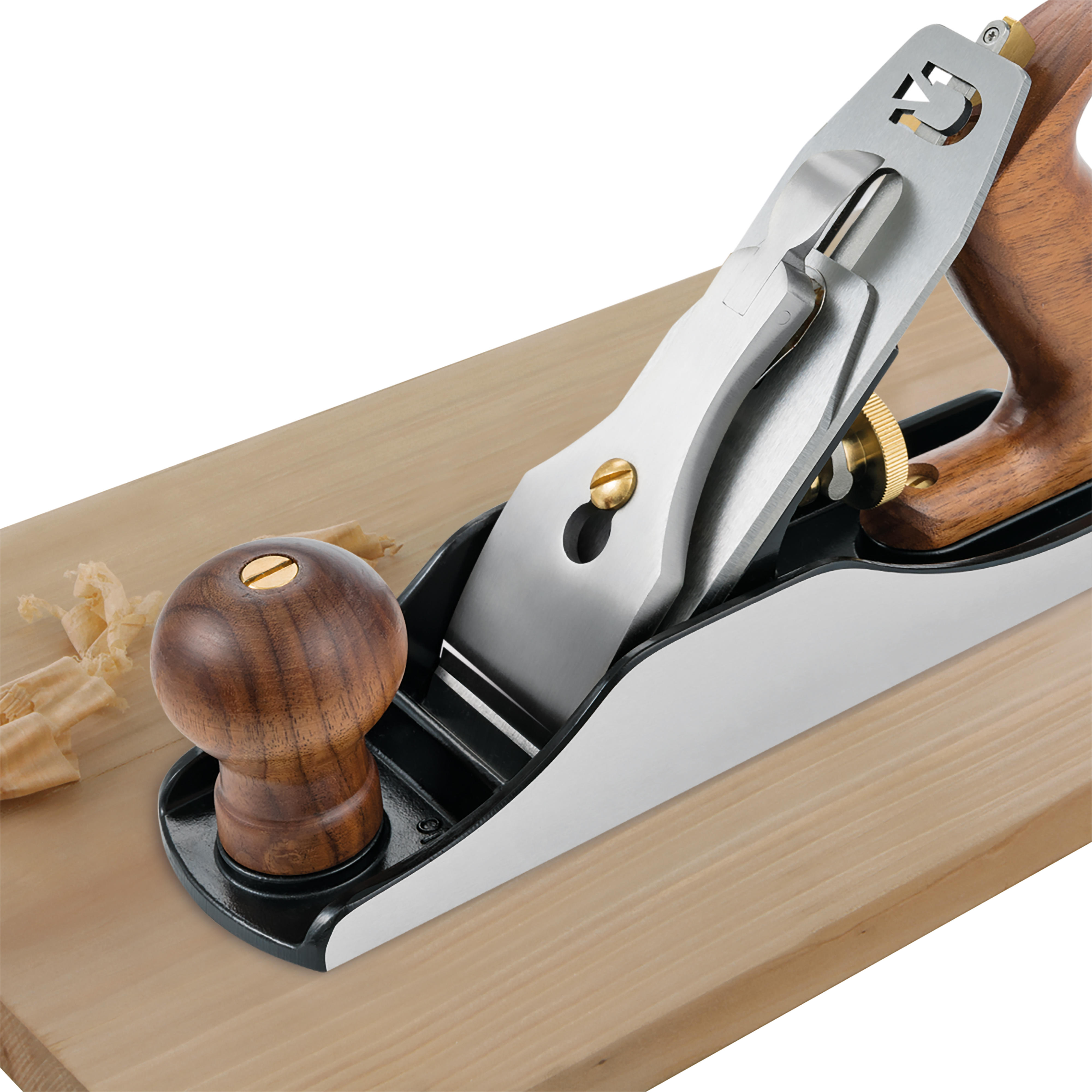 DICTUM® Hobelset aus Einhand-Simshobel und Schlichthobel Nr. 4, SK4-Eisen