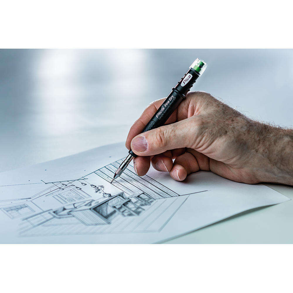 Matita da cantiere Pica FINE DRY Longlife Automatic Pen 0,9