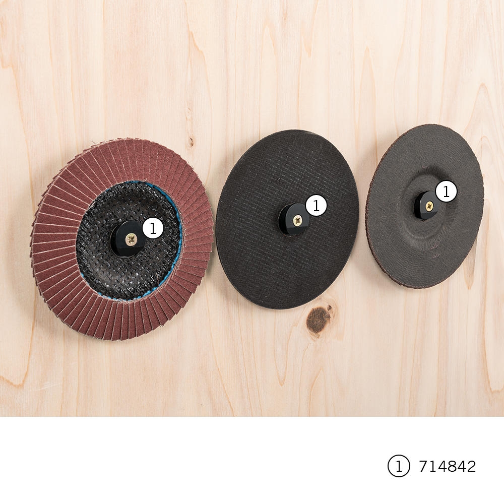 Wall-mounted Holder for Milling, Shaping and Grinding Discs