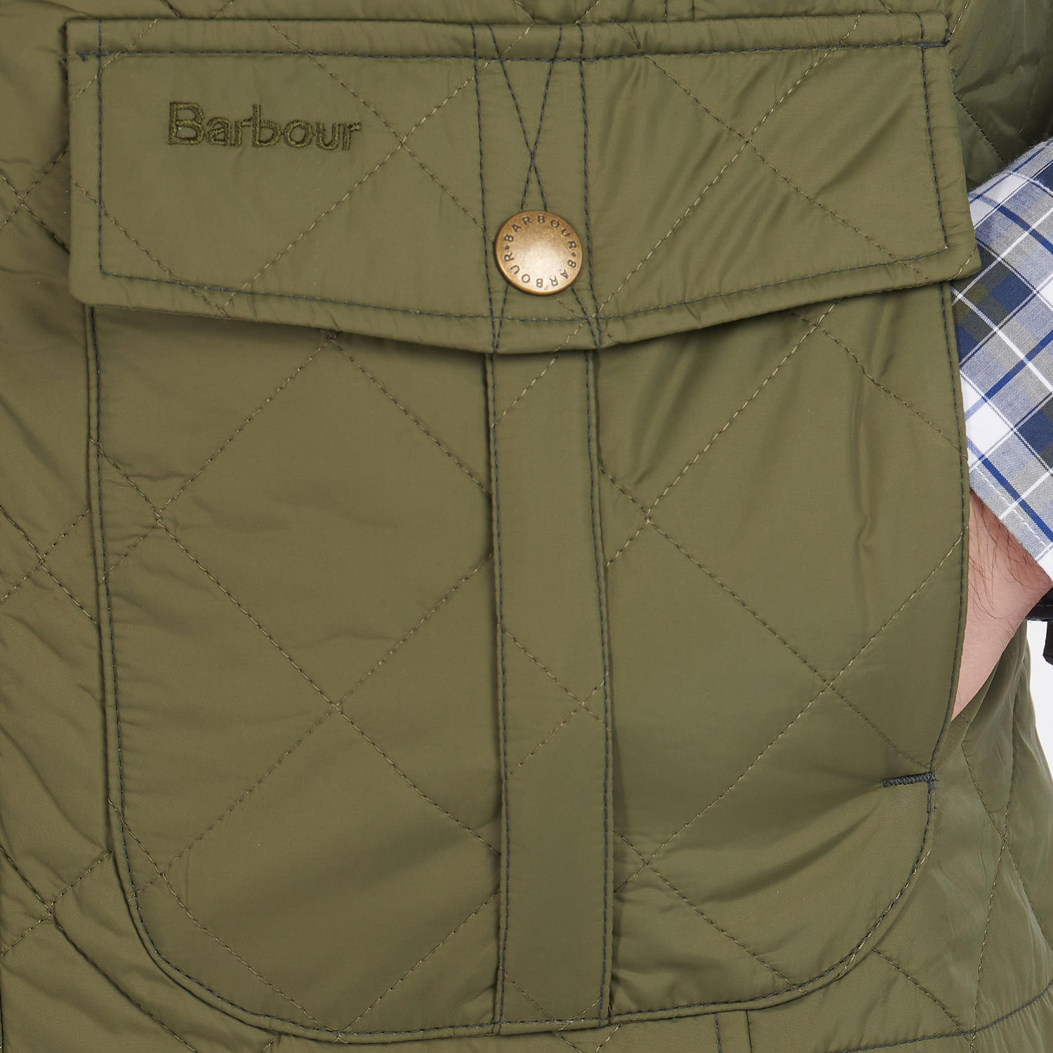 Gilet matelassé pour homme Barbour » Explorer «