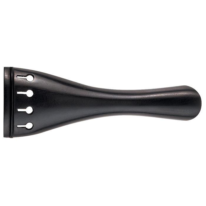 Tailpiece Tulip Model, Ebony, Black Fret, Violin 4/4, 115 mm