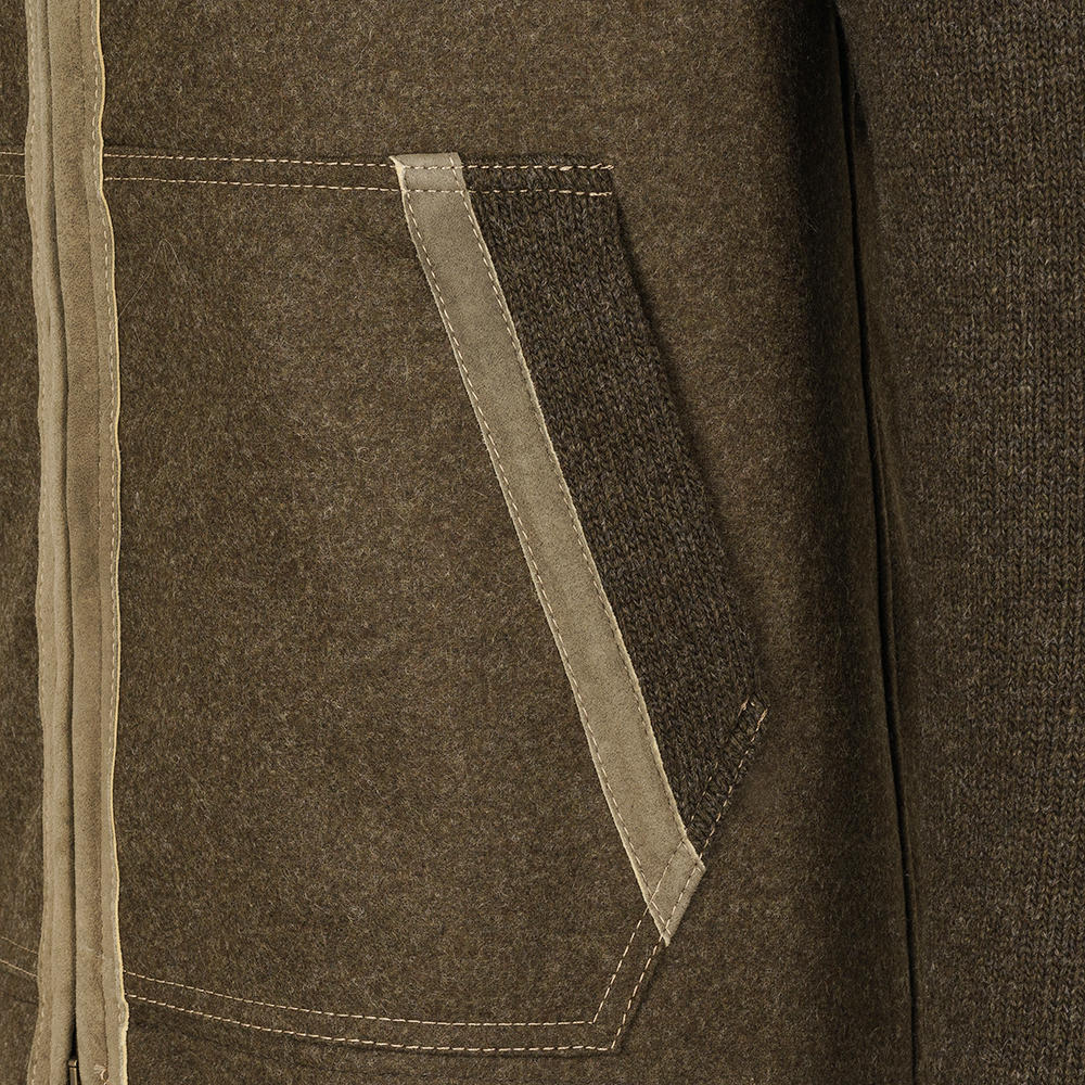 Herren Loden/Strick-Jacke Franko