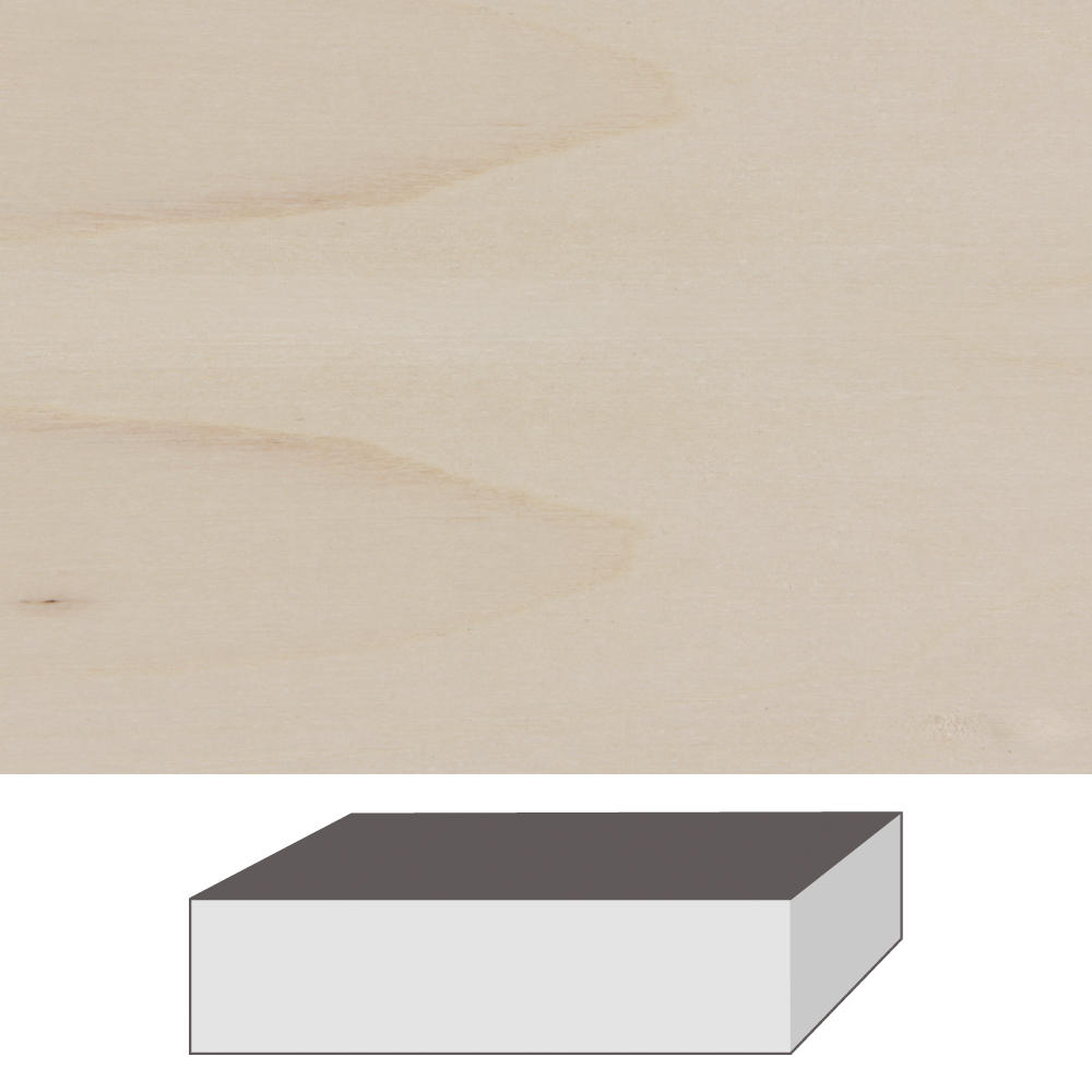 Blocs de bois de tilleul, 1ère qualité, 300 x 130 x 90 mm