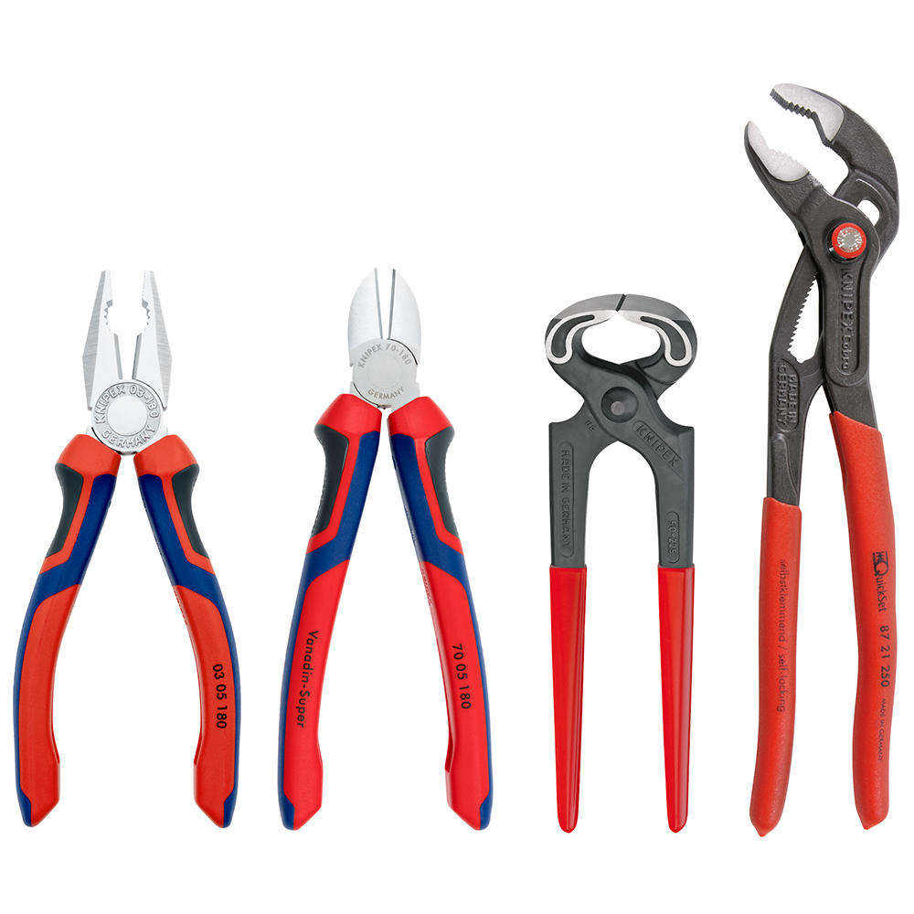 Knipex® Pliers, 4-piece Set
