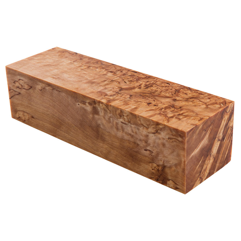 Masur Birch, Stabilised, Block, 140 x 43 x 30 mm