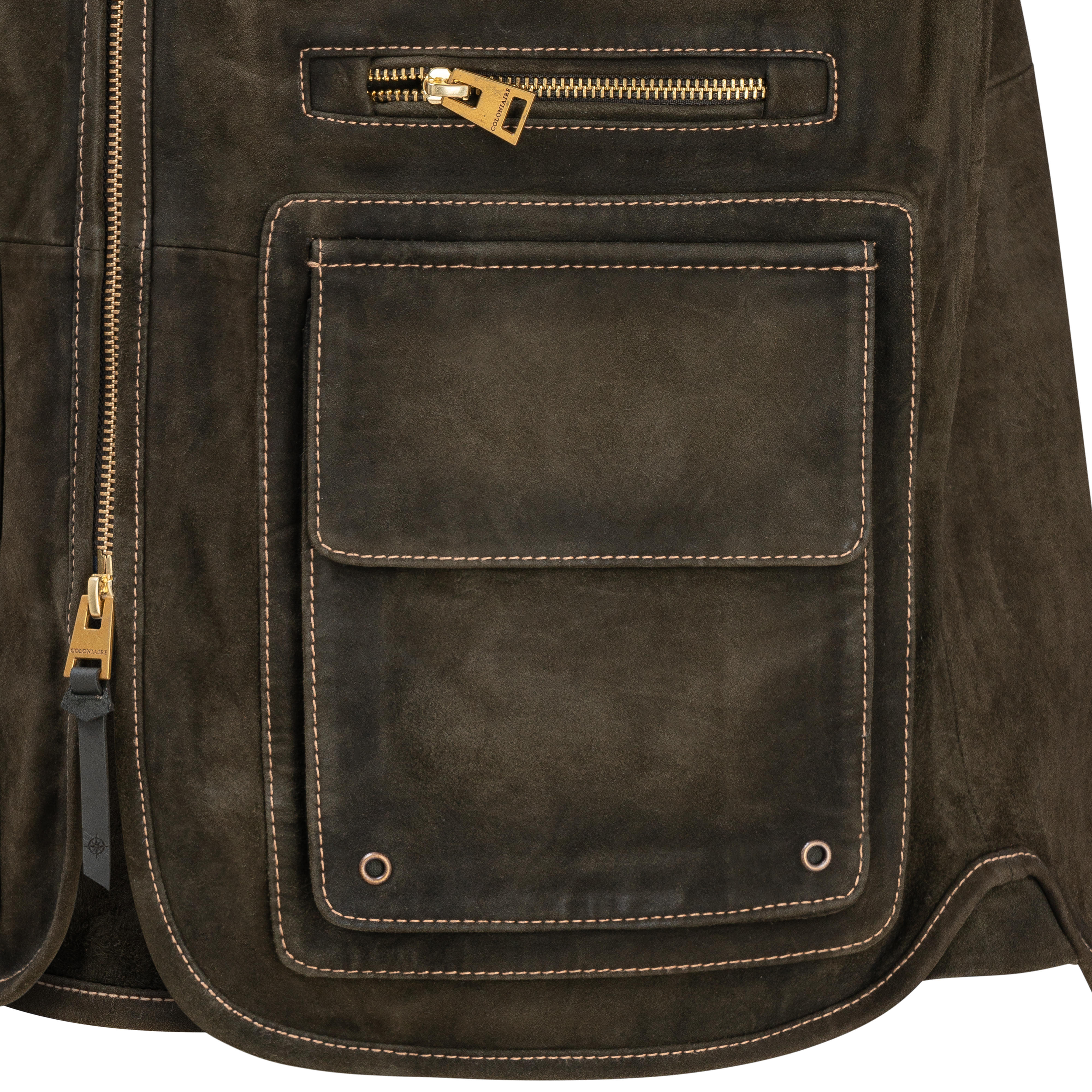 »Pecheur« Men's Functional Leather Vest