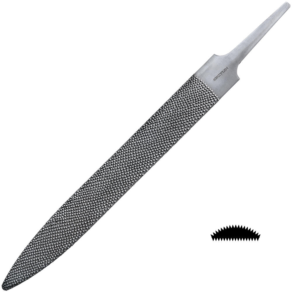 DICTUM® Precision Rasp, Cabinet, Cut 4, Cut Length 250 mm