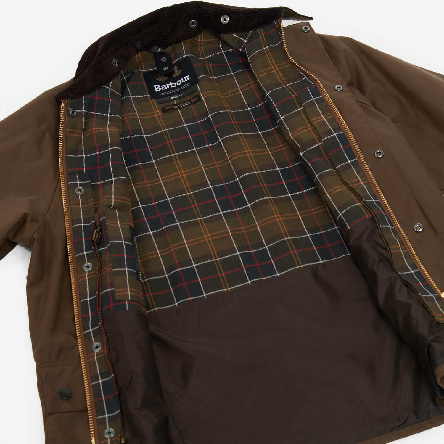 Barbour »Bedale« Waxed Jacket bark 38 (Women: 38, Men: 48