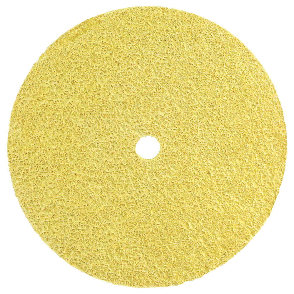 Disque de polissage BRIGHTEX® Sun Eisenblätter, 115 mm, velcro