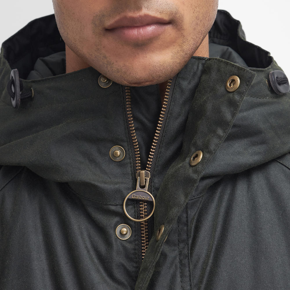 Barbour »Winter Parka« Men's Waxed Jacket fern M 825908/M
