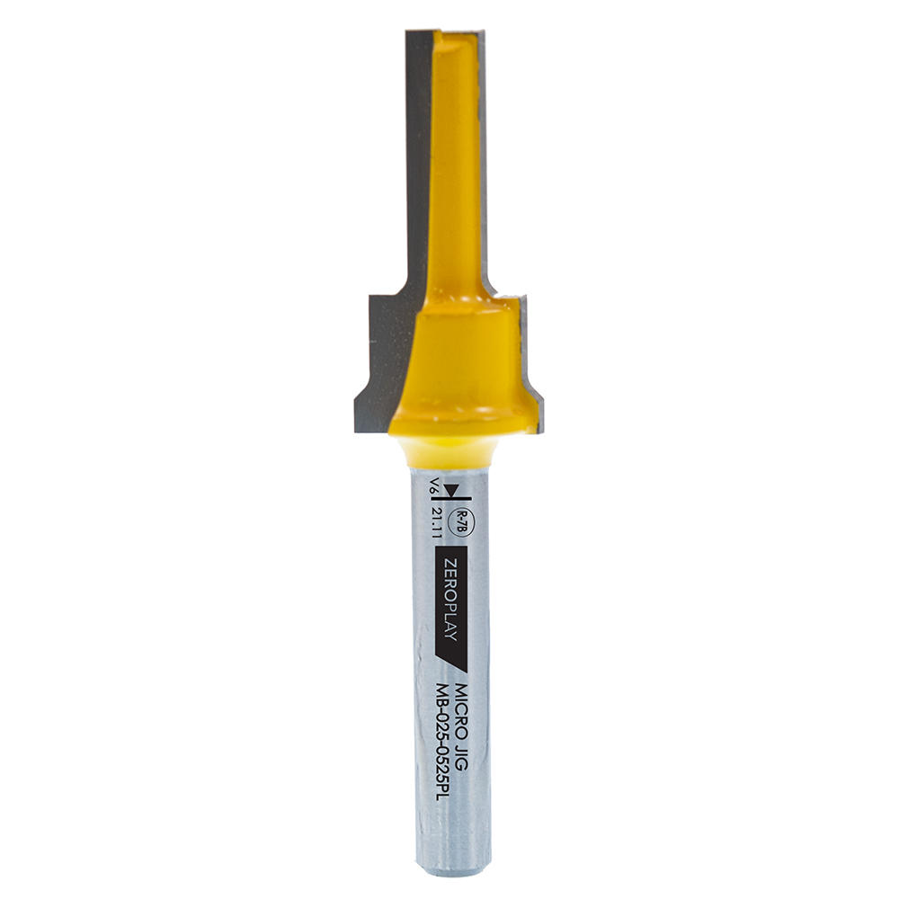 MICROJIG® Zeroplay 2-step Plunge Bit, 6.35 mm Shank